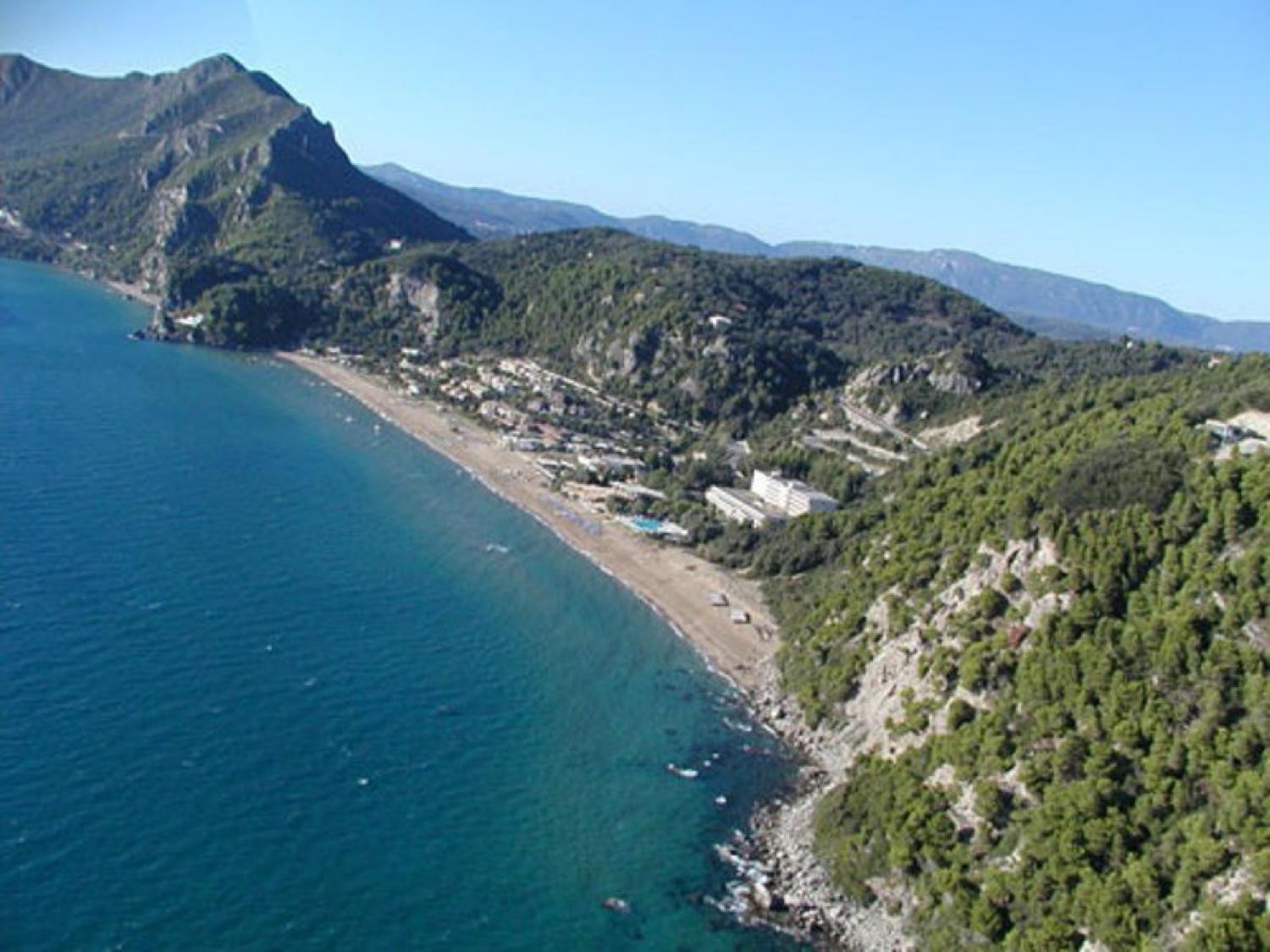 Aqua Seafront Glyfada Corfu Beach House With Garden Bagian luar foto