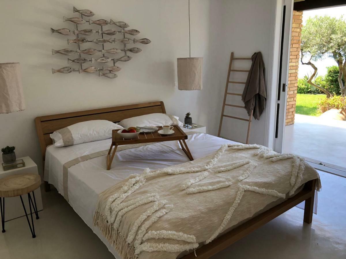 Aqua Seafront Glyfada Corfu Beach House With Garden Bagian luar foto